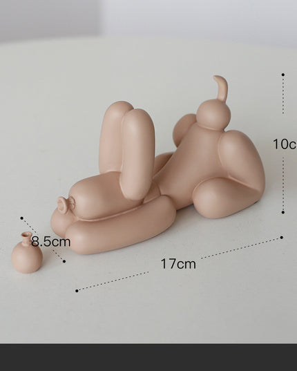 Wave Spectrum Balloon Dog Ornament Decoration