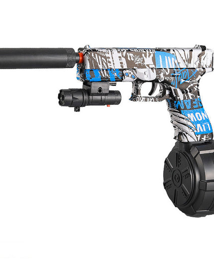 Toy Gun Electric Continuous Hair Crystal Boy Graffiti Gun