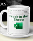 Spreadsheet Cup / 301to400ml / 2PCS