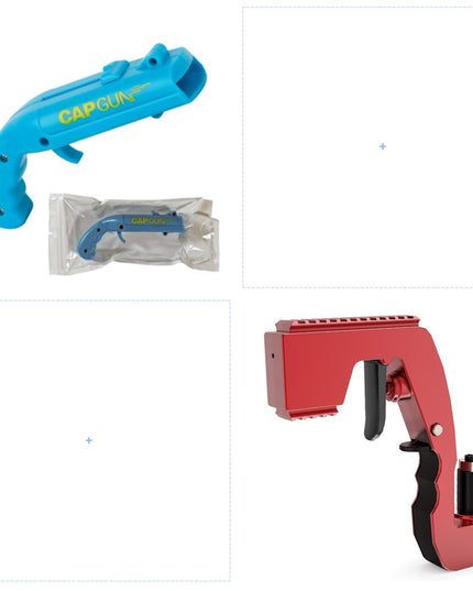 Can Openers Spring Catapult Launcher Gun Shape Bar Tool Drink Opening Shooter Beer Bottle Opener Creative