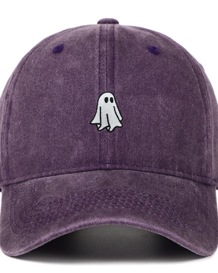 Washed Distressed Embroidered Baseball Cap For Casual Outdoor Sports