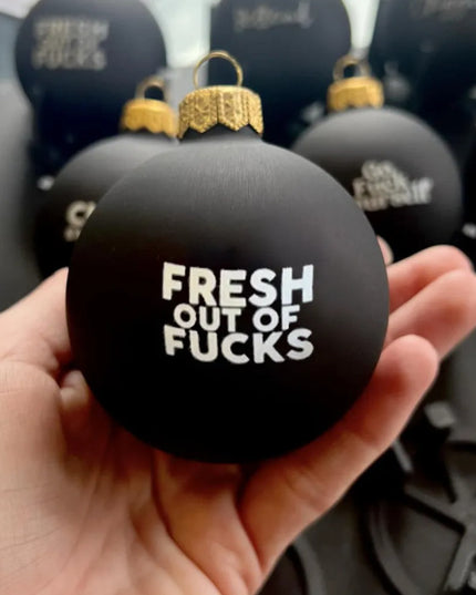Funny Christmas Ornament Black Decorations