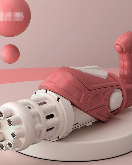 Children's Bubble Machine Does Not Leak From Eight Holes