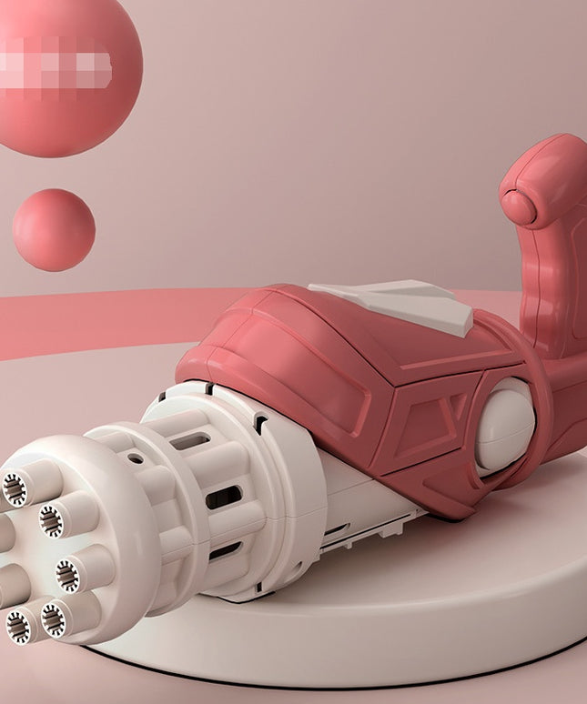 Children's Bubble Machine Does Not Leak From Eight Holes