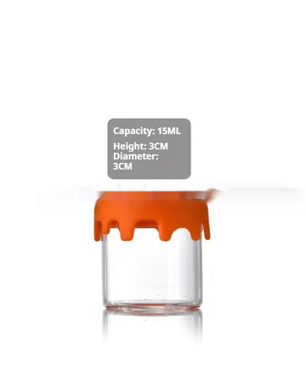 Multi-specification Glass Transparent Candy Dispensing Bottle