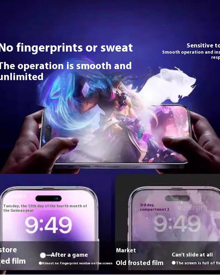 New Dust-free Mobile Phone Screen Protector