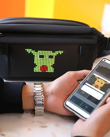 Sling Bag with LED Display