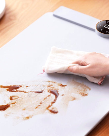 Silicone Flexible Foldable Warm Chopping Board Food Insulation Board Hot Food Treasure Storage Digital Display Insulation Chopping Board