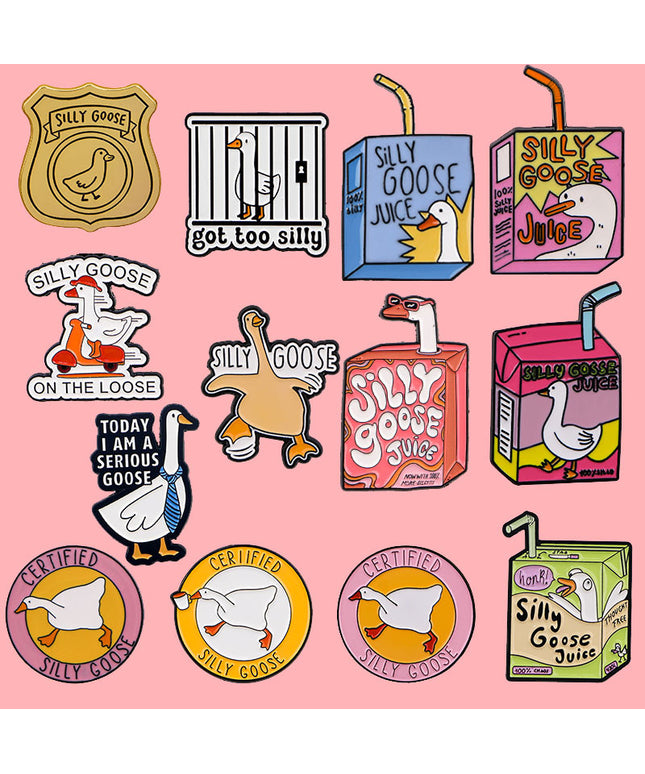 Clothing Backpack Ornament Accessories Pin Alloy Badge