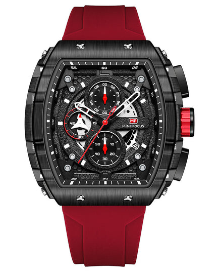 Outdoor Style Tonneau Men's Watch