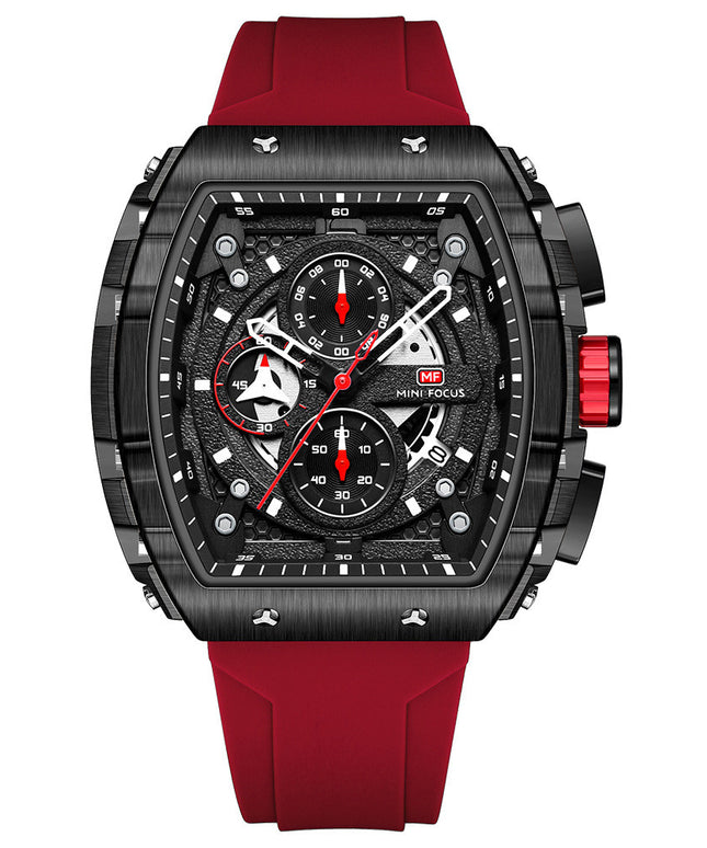 Outdoor Style Tonneau Men's Watch