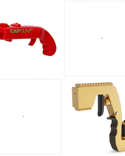 Can Openers Spring Catapult Launcher Gun Shape Bar Tool Drink Opening Shooter Beer Bottle Opener Creative