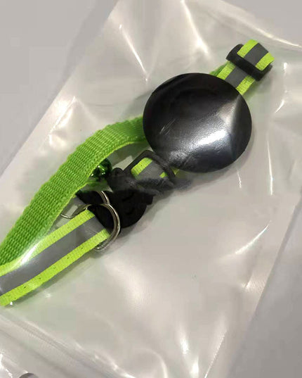 Airtag Pet Collar With Bell Reflective Adjustable Anti-lost Cat Dog Collar