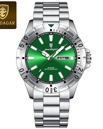 Swiss Brand Waterproof Fashion New Men's Super Strong Luminous Watch