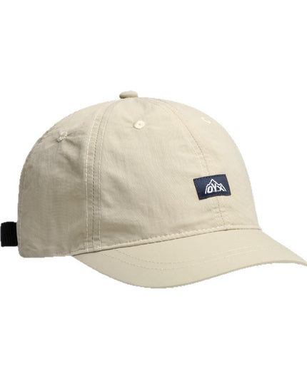 Simple Versatile American Retro Short-brim Cap