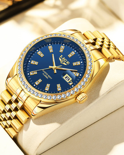 Big-dial Elegant Quartz Watch Domestically Produced Timepiece