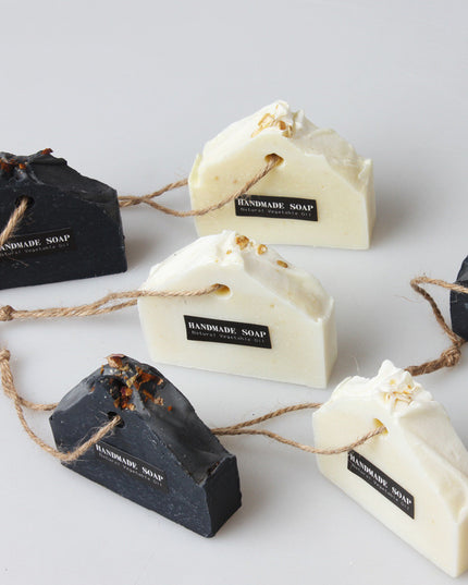 Rose Essential Oil Bamboo Charcoal Cleansing Hand Soap