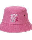 Washed Bucket Hat Pink / Free Size