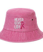 Washed Bucket Hat Pink