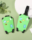 Fluorescent Green Trolley Case