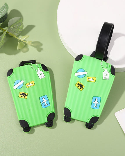 PVC Soft Rubber Silicone Plastic Luggage Tag Tag