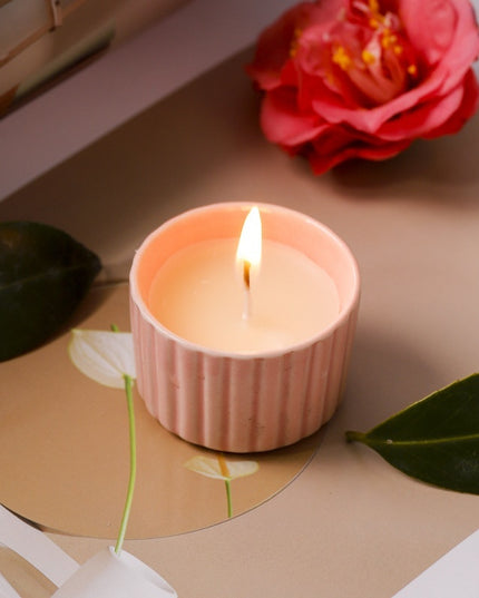 Indoor Durable Aromatherapy Soy Candles Bedroom