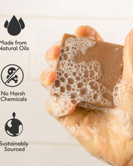 Men's Natural Soap Back Cleaning Floral Fragrance