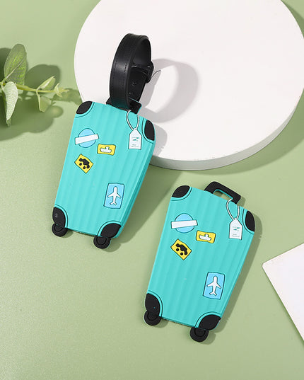 PVC Soft Rubber Silicone Plastic Luggage Tag Tag