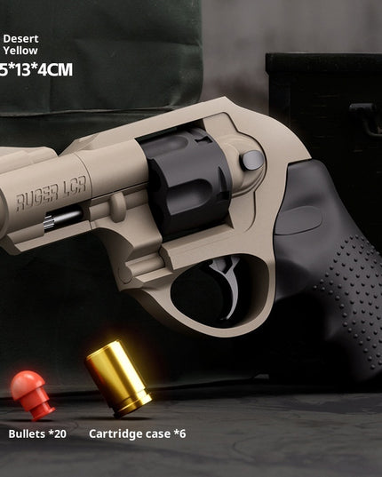Left-wheel Soft Bullet Gun Can Launch Toy Gun