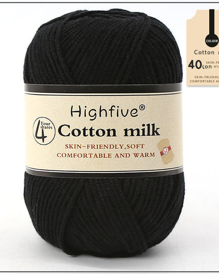 Milk Cotton Wool For Knitting Baby Crochet Yarn Wea