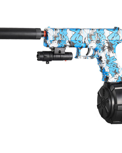 Toy Gun Electric Continuous Hair Crystal Boy Graffiti Gun
