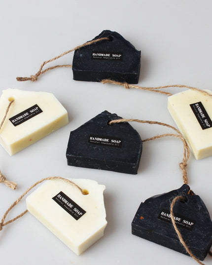 Rose Essential Oil Bamboo Charcoal Cleansing Hand Soap