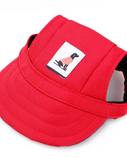 Pet dog baseball hat