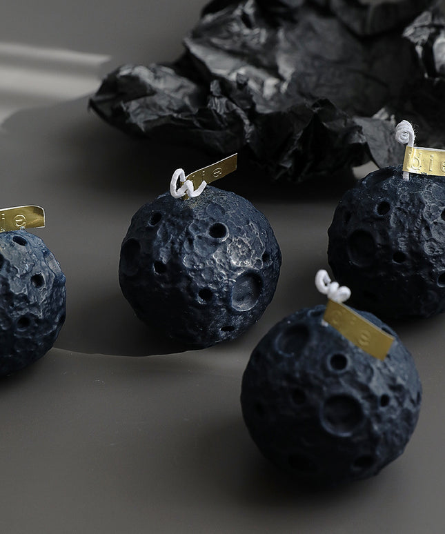 Bedroom Creative Moon Shape Scented Candles Ornaments