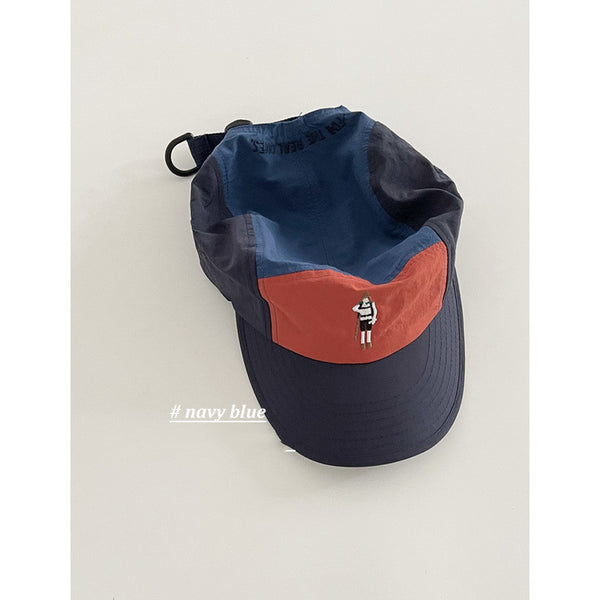 American Style Retro Fashion Brand Contrast Color Fast-drying Five-piece Hat