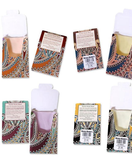 Instant paper soap tablets