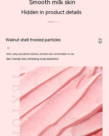 Peach Moisturizing Body Scrub Cream