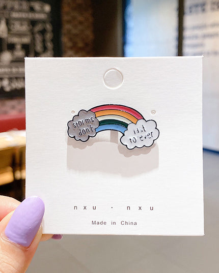 All-matching Accessories Cartoon Safety Pin Neckline Decorative Pin