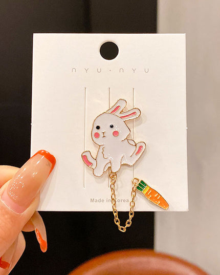 All-matching Accessories Cartoon Safety Pin Neckline Decorative Pin