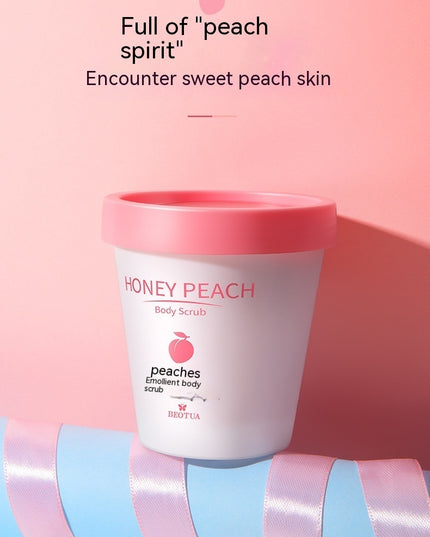 Peach Moisturizing Body Scrub Cream