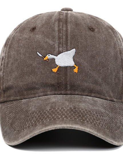 Funny Embroidery Baseball Cap Men Women Trendy All-match