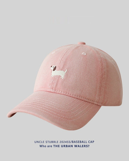 Dachshund Embroidered Baseball Cap For Women Versatile And Easy To Style