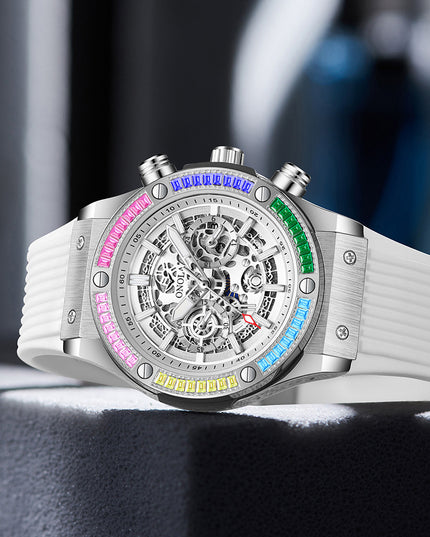 Men's Fashionable All-match Waterproof Multi-functional Quartz Watch