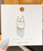 24 White Little Totoro