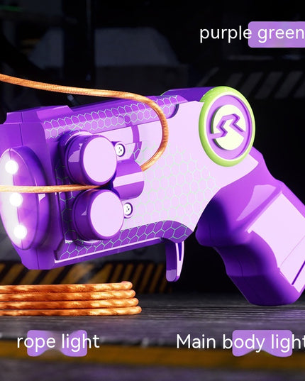 Gun Rope Launcher With Light Rope Radish Gun