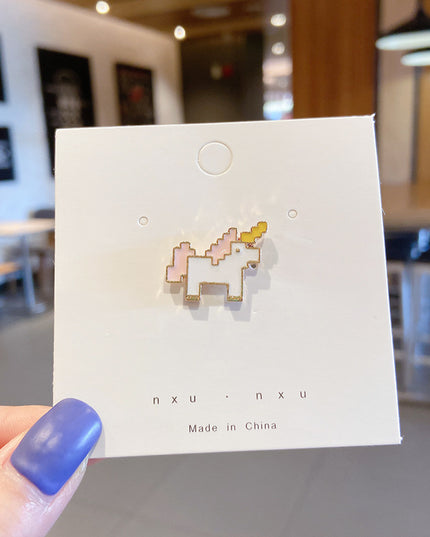 All-matching Accessories Cartoon Safety Pin Neckline Decorative Pin