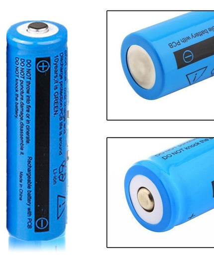50&100pcs  Battery 3.7V Rechargerable Li-ion 3000mAh 18650 Batteries For Torch Flashlight Laser Headlamp