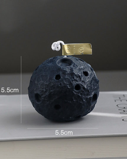 Bedroom Creative Moon Shape Scented Candles Ornaments