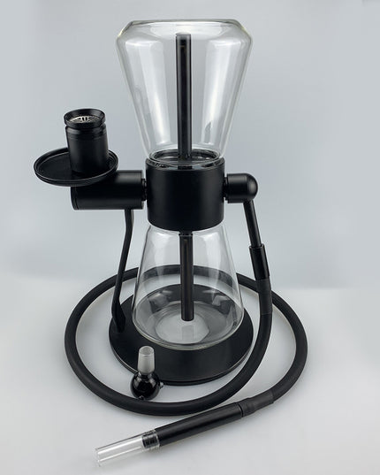 Hourglass Type Rotary Gravity Hookah