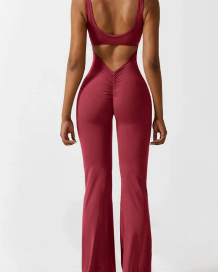 Tight Yoga Bodysuit Casual Hollow Seamless Womens Clothing